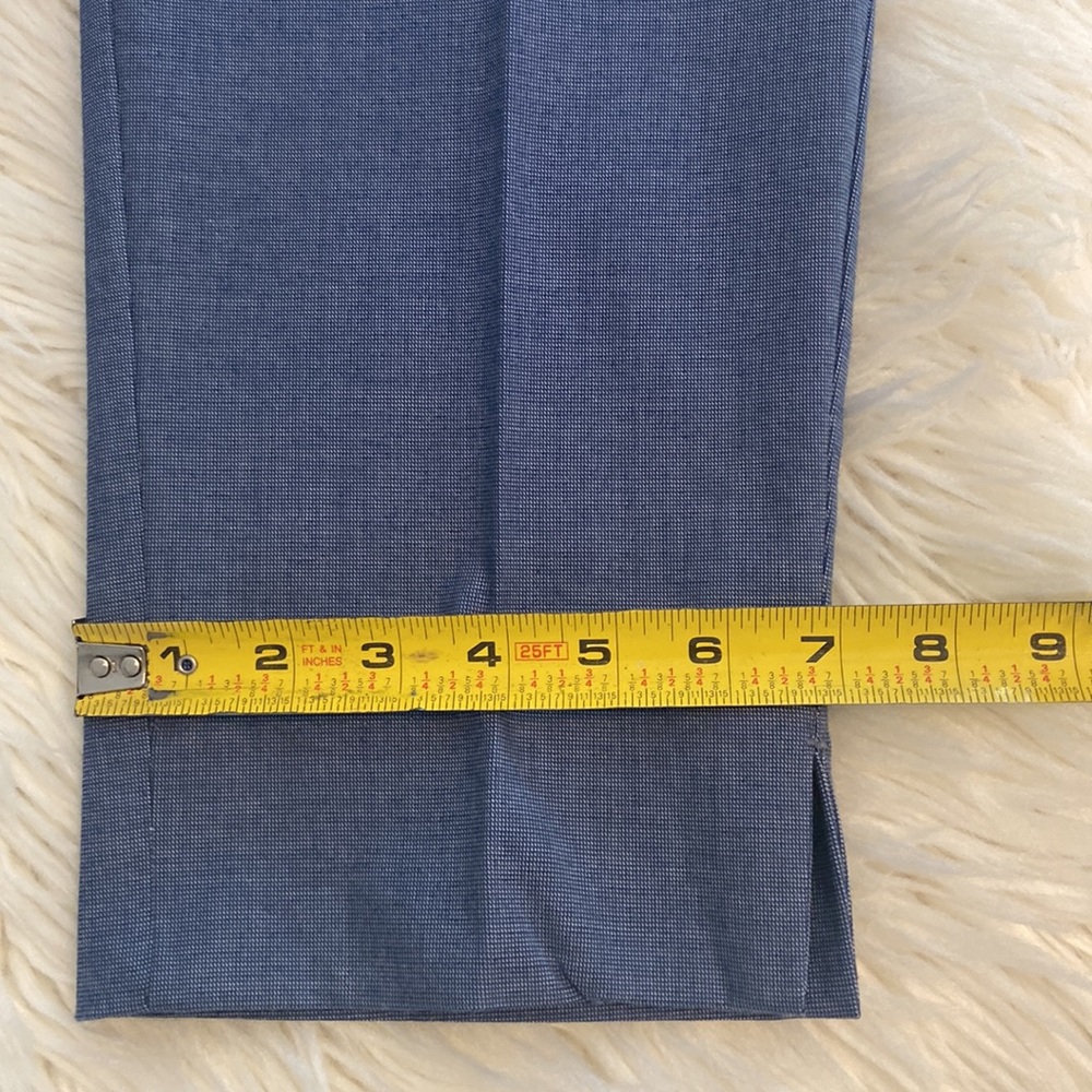 LOFT Riviera Cropped Pants in Blue size 10 brand new inseam 26” waist 34” - Picture 10 of 12